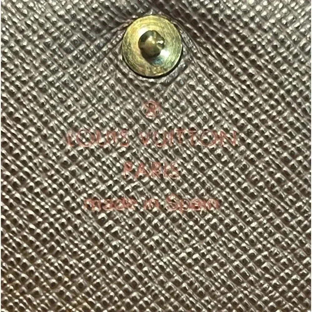 #191 Louis Vuitton Tresor Damier Ebene Bifold Wallet